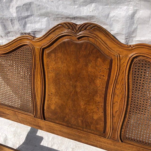 Vintage Thomasville Cane Headboard Chairish
