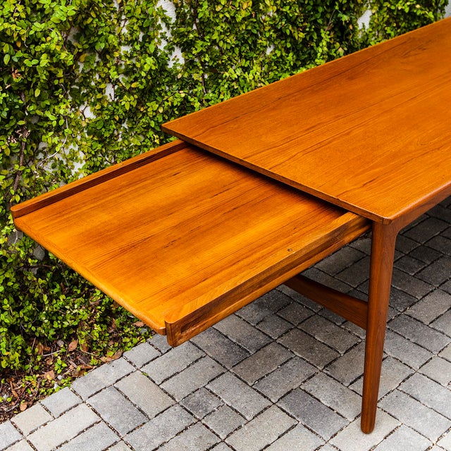 天童木工 / Dining Table / Vintage 1960s Danish Mid Century Modern Teak Dining Table by Knud