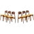 Dining Chairs by Erik Buck for Vamo Møbelfabrik, Denmark, Set of 6 For Sale - Image 9 of 9
