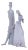 Lladro Porcelain Tall Figure of Man & Woman W. Dog For Sale