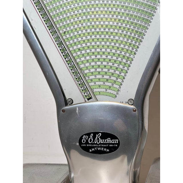 Vintage Shop Scale from Burman, Antwerp For Sale - Image 3 of 5