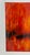 Red 2008 Rick Hobbs “Rehearsal” Large Abstract Acrylic Painting on Board Signed For Sale - Image 8 of 18
