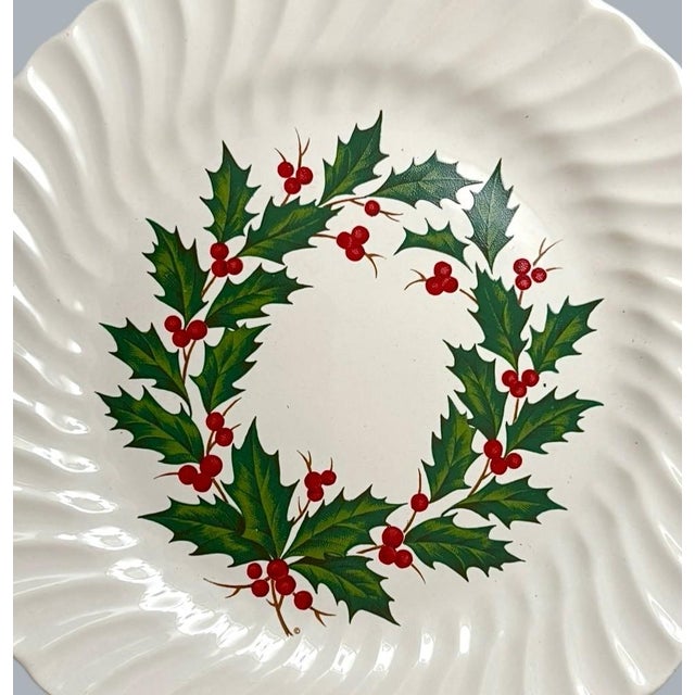 Vintage Set of Christmas China - 24 Pieces For Sale - Image 15 of 16