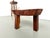 Brutalist Tripod Coffee Table in Teak, 1970s For Sale - Image 6 of 18