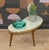 Cool decorative piece! Stylish little side table in excellent condition 1950s/60s particularly beautiful shape a true...