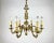 Majestic vintage chandelier! the material of manufacture of this chandelier is a real 100% bronze, which is valued all...