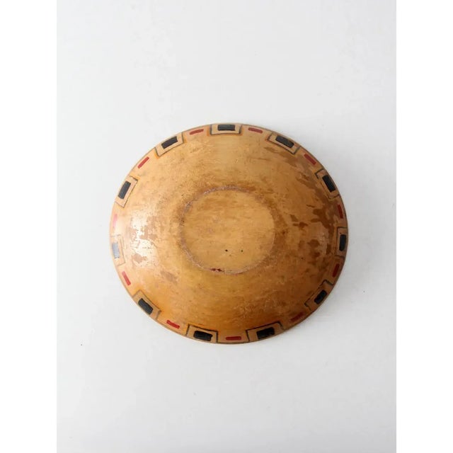 Mid 20th Century Mid-Century Mexican Wood Bowl For Sale - Image 5 of 6