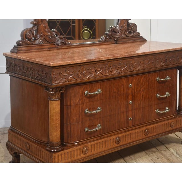 Antique Mahogany Dressing Chest, 1800s For Sale - Image 10 of 18