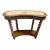 Maitland-Smith Styled Kidney-Shaped Console Table For Sale