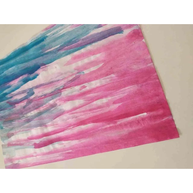 Contempologyc, Sweet Beauty, Original Tempera on Paper, 2020 For Sale - Image 4 of 6