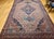 Antique Persian Bidjar Rug, Hand-Knotted Wool, Herati Geometric Pattern, Ivory & Red, 7x12 For Sale - Image 12 of 18