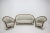 Gio Ponti Living Room Set in the Style of Gio Ponti, Italy, 1950s, Set of 3 For Sale - Image 4 of 12