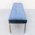 Large 1950s Knoll Style Chrome and Mohair Upholstered Bench For Sale - Image 10 of 14