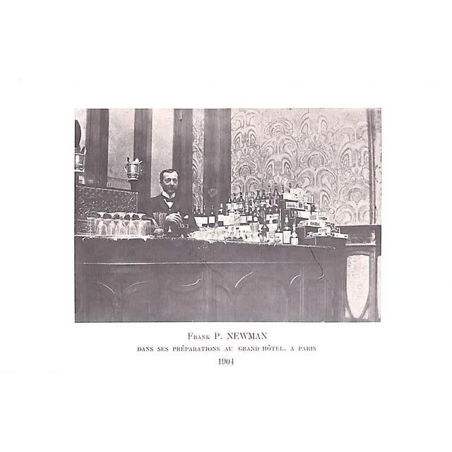 Paper "American-Bar Recettes Des Boissons Anglaises Et Americaines" 1907 Newman, Frank L. For Sale - Image 7 of 9