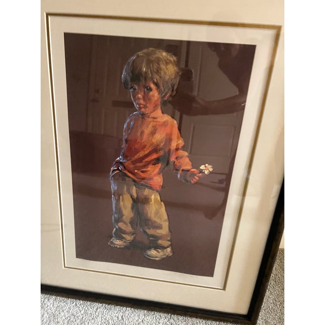 Framed 23x29 “CERTIFICATE of AUTHENTICITY see picture Since Leighton-Jones 1932 - 2011, was 're-discovered' around 2002,...