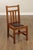 Mission Antique Mission Oak Set of Five Dining Side Chairs For Sale - Image 3 of 12
