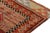 Rug & Kilim Vintage Tribal Runner in Red, Brown and Black Geometric Patterns For Sale - Image 4 of 7