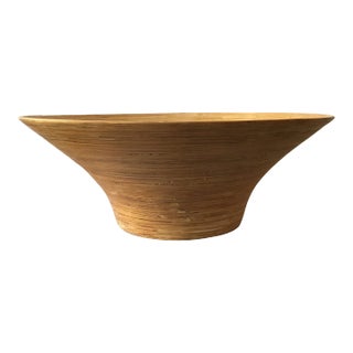 Huge Bamboo Bowl For Sale