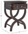 Contemporary Maxine Accent Table with Storage Drawer in Walnut For Sale - Image 3 of 10
