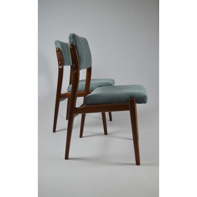 Mid-Century Modern Mid-Century Teak Chairs, Set of 4 For Sale - Image 3 of 17