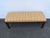 Chinese Chippendale Long Upholstered Window Hall End of Bed Bench 6596 For Sale In Miami - Image 6 of 10