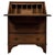 A handsome and beautifully crafted early 20th-century English Edwardian bureau, constructed in richly figured oak and...