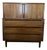 Vintage Mid-Century Modern Highboy Dresser by American of Martinsville For Sale