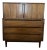 Vintage Midcentury Modern Highboy Dresser by American of Martinsville For Sale
