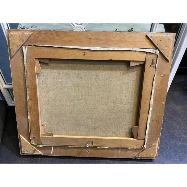 Maurice Blanchet, Sicily, Oil on Canvas, 1950s For Sale - Image 8 of 9