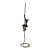 Tolla Inbar Bronze “Climber on Rope” Sculpture (2005) — 28” Tabletop Figure — Signed For Sale