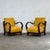 Art Deco Armchairs with Bentwood Arms from Debreceni, 1940, Set of 2 For Sale - Image 6 of 13