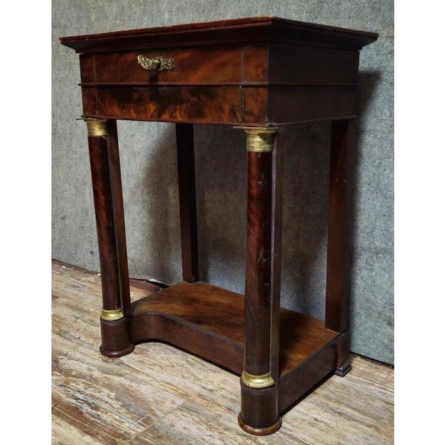 Traditional 19th Century Empire Side Table For Sale - Image 3 of 6