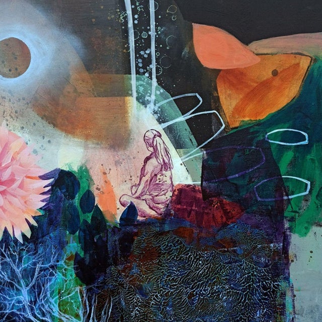 Anna Masiul-Gozdecka, I Console Myself with the Fleetingness of Light, A Blink of Pink, But I Know the Truth, Acrylic on Canvas, 2026 For Sale - Image 4 of 5