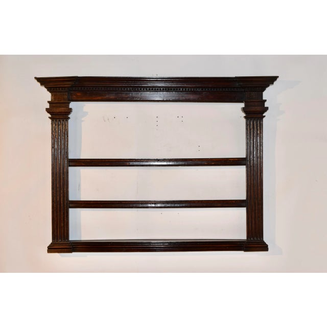 Wood English Oak Wall Shelf, Circa 1790-1810 For Sale - Image 7 of 7