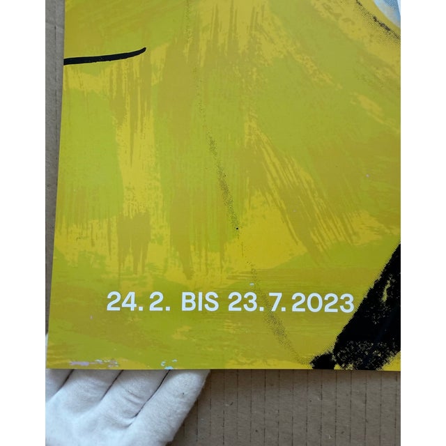 Pop Art Andy Warhol (1928–1987), Mao Tse Tung (Detail), Albertina Museum Vienna, 2023, Original Exhibition Poster For Sale - Image 3 of 9