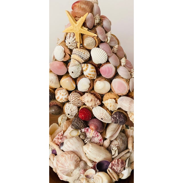 1970s Folk Art Sailors Valentines Sea Shell Souvenirs For Sale - Image 5 of 7