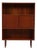 Mid-Century Danish Teak Bookcase with Sliding Doors, 1960s For Sale