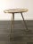 Copper Italian Brass Tripod Side Table with Printed Top, 1950s For Sale - Image 8 of 13