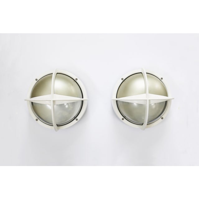 Danish Pirate Outdoor Lights by Eva and Nils Koppel for Nordisk Solar, 1990s, Set of 2 For Sale - Image 6 of 7