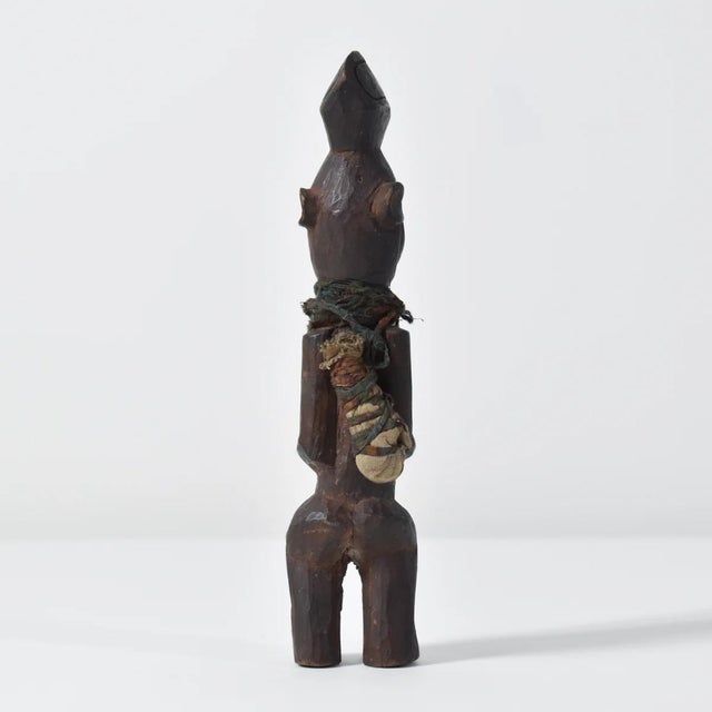 Dark Gray Early 20th Century Yaka Miniature Fetish Figure For Sale - Image 8 of 9