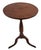 Mid 18th Century Antique American Solid Walnut Candle Stand or Accent Table, Turned Pedestal Tripod Base, C. 1845 For Sale - Image 5 of 7