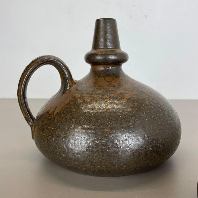 Abstract Pottery Vase Objects from Rudi Stahl, Germany, 1970s, Set of 2 For Sale - Image 12 of 18