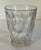 Large antique mid 19th century American Classical Ashburton flint glass whiskey tumbler or flip circa 1850. Measures 4...