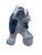 Ceramic Vintage Blue and White Chinoiserie Foo Dog Statue For Sale - Image 7 of 8