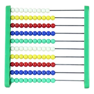 Children's Abacus with Beads For Sale