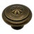 Henredon Knob Antique Bronze Floral Design. For Sale
