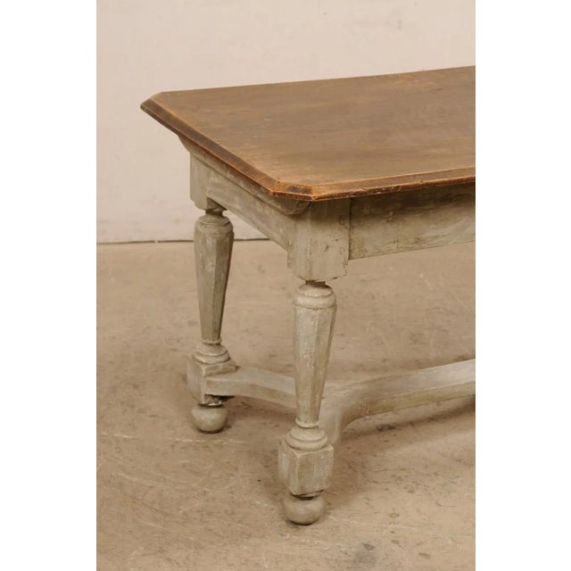 17th Century Swedish Period Baroque Carved Wood Table For Sale - Image 10 of 11