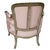 Pair of French Bergère Chairs For Sale - Image 4 of 4