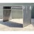 Vintage Wood Grain Metal Console Table For Sale - Image 10 of 12