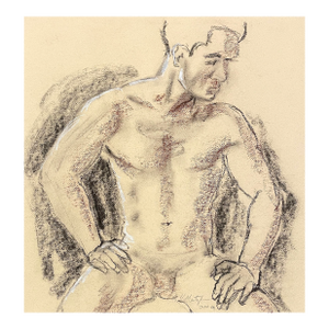 1989 Neil Meitzler Male Nude of Jeff